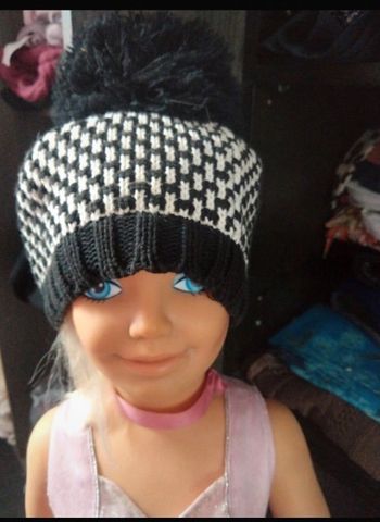 Bonnet à ponpon