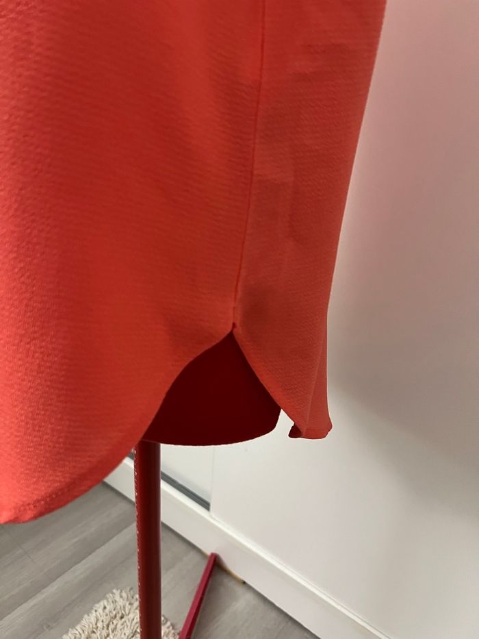 Blouse fluide manches courtes orange Only - photo numéro 3