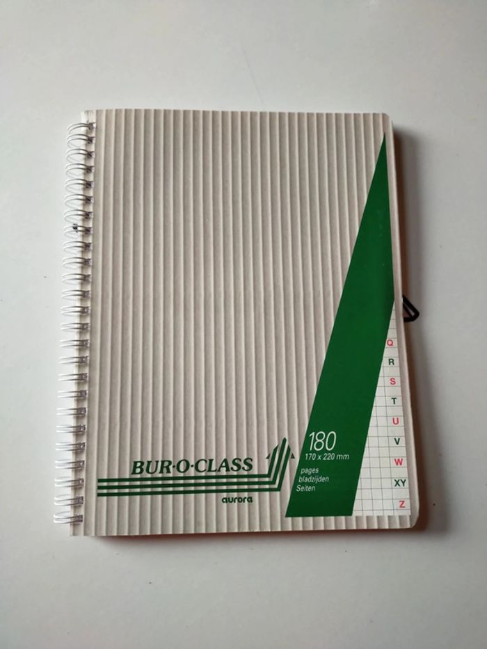 Cahier répertoire