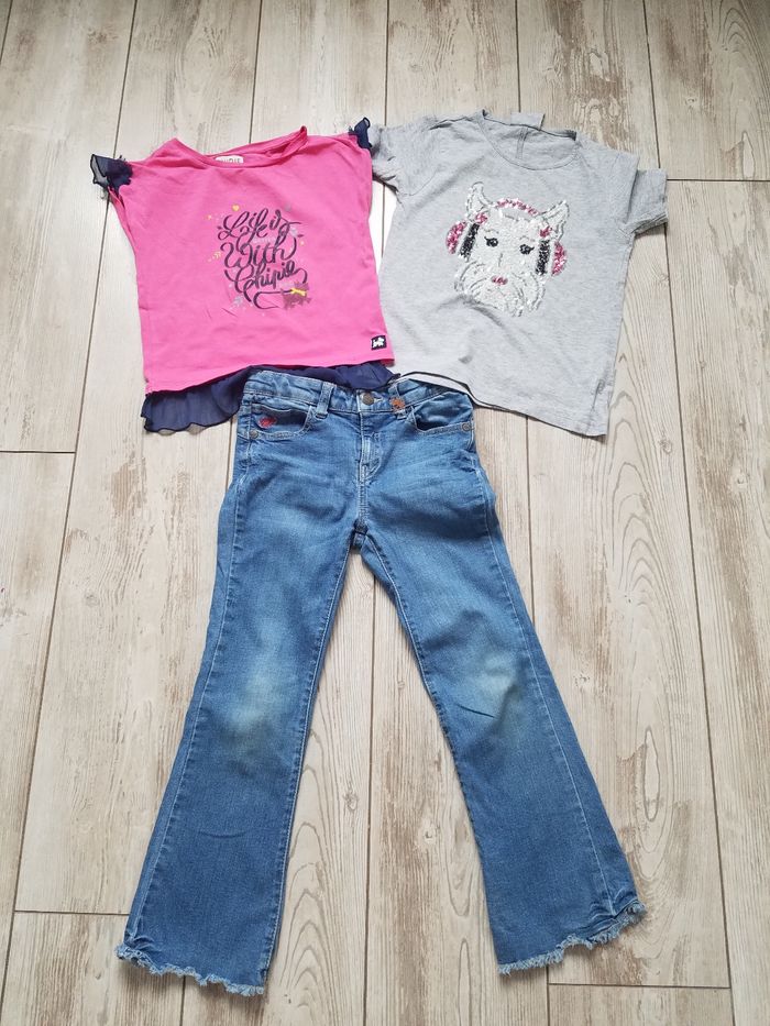 Ensemble fille chipie t 7/8 ans tbe