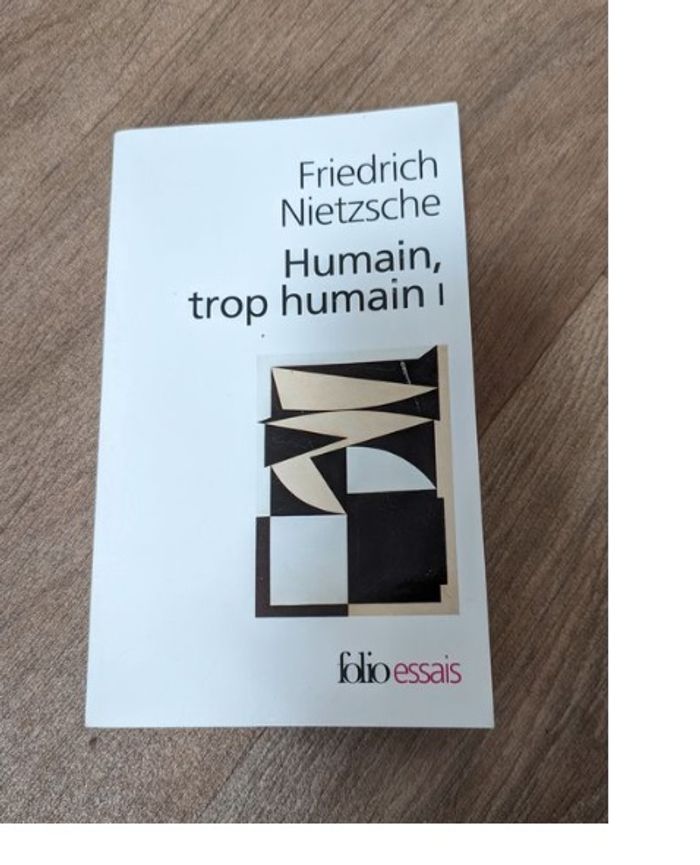 Livre Friedrich Nietzsche Humain, trop humain - photo numéro 1