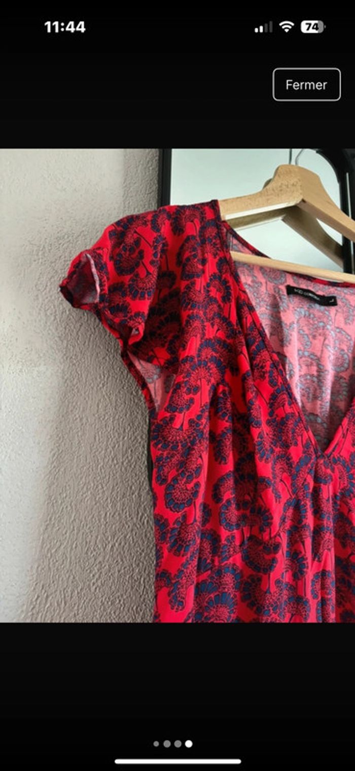 Robe longue rouge - photo numéro 4
