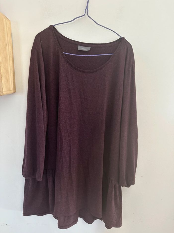 Tunique bordeaux yessica xl