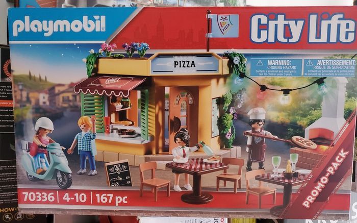 Playmobil 70336 City Life - Pizzeria.
