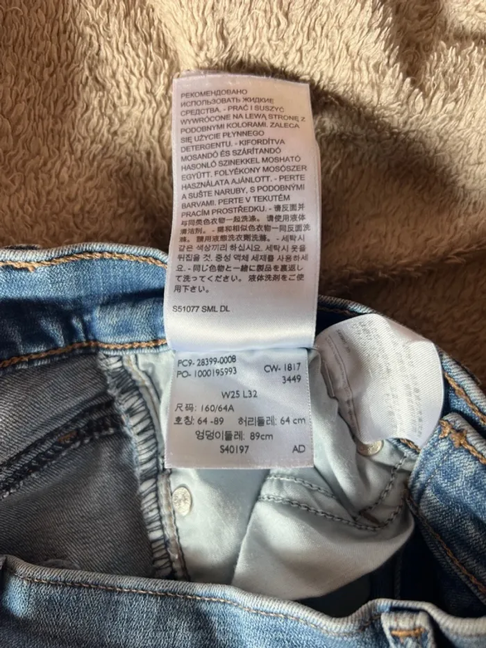 Jean levi’s blue ciel 399 slimming skinny W25 L32 - photo numéro 6