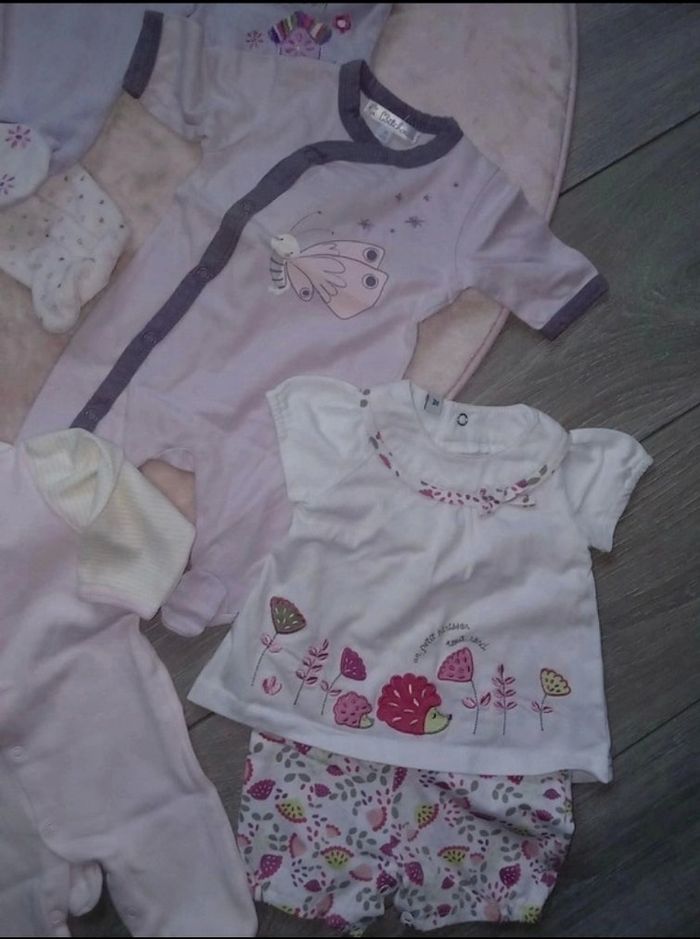 Lot bébé fille 1/3mois  💕 - photo numéro 6
