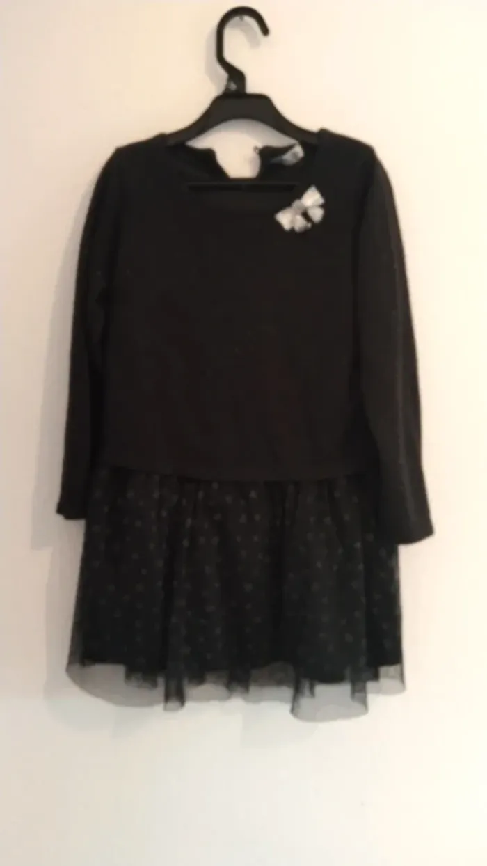 robe de soirée, de fêtes avec strass fille 8 ans tissaia