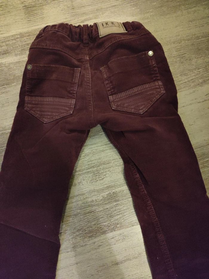 Pantalon velours ikks 3 ans - photo numéro 2