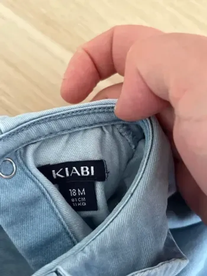 Robe jean Kiabi 18m - photo numéro 5