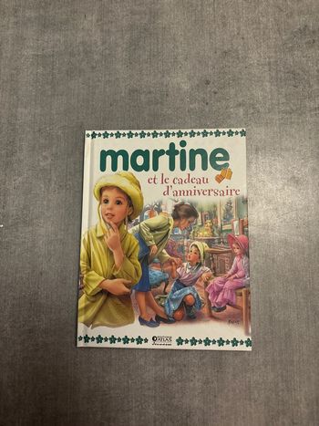 Livre Martine et le cadeau d’anniversaire