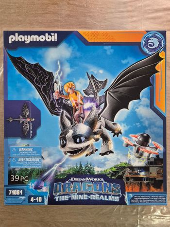 Playmobil 71081 dragons nine realms: Thunder & Tom - realms - aventure héros