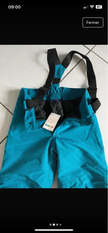 Salopette de ski neuve 110cms