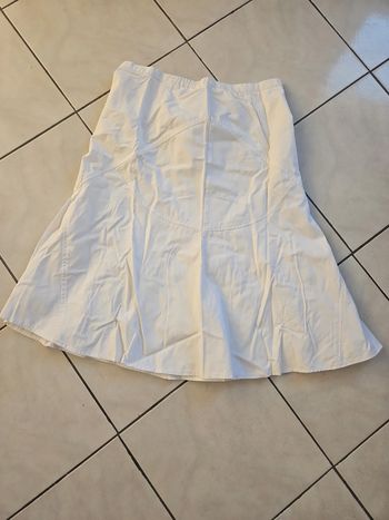 Jupe blanche / jupe Daxon 44
