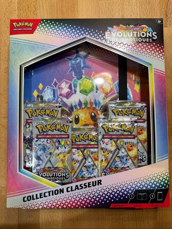 Pokémon coffret classeur évolution prismatique 8.5