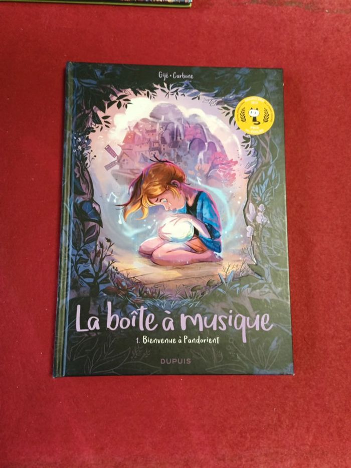 La boîte à musique " Bienvenue à Pandorient " Dupuis