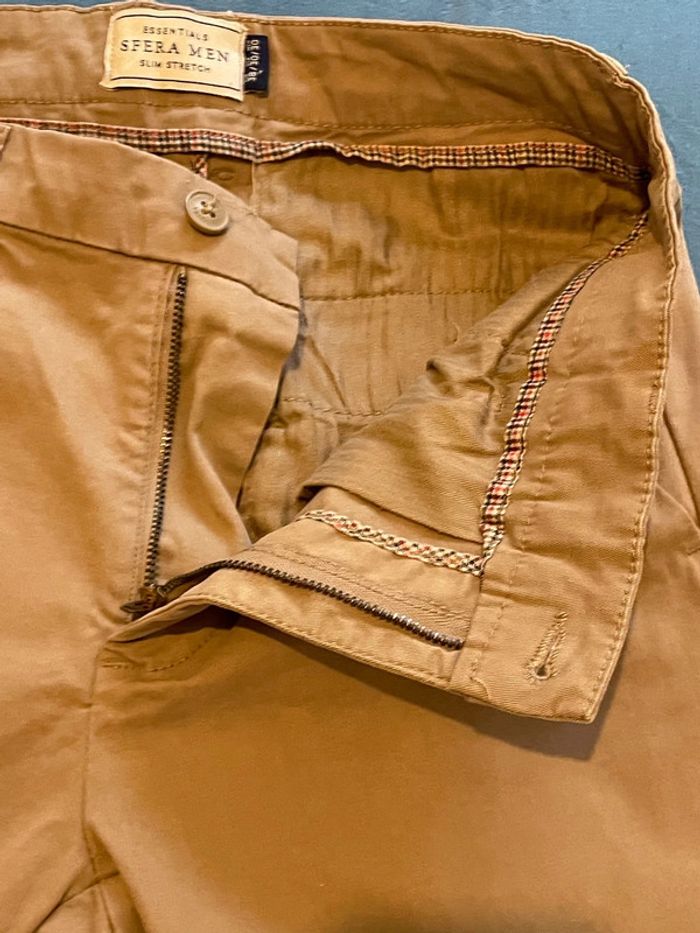 Pantalon chic slim strech taille 38 sfera man - photo numéro 5