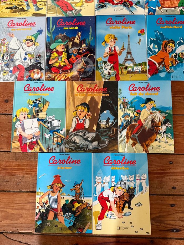 TBE - Années 90 vintage anciens - Lot de 13 livres bd albums Caroline Pierre Probst - photo numéro 2