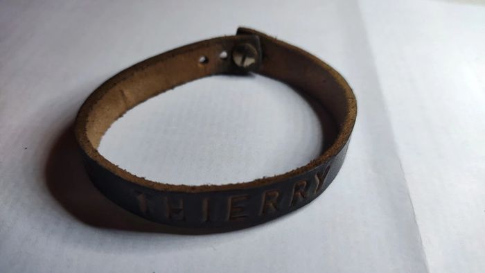 Bracelet homme cuir Thierry