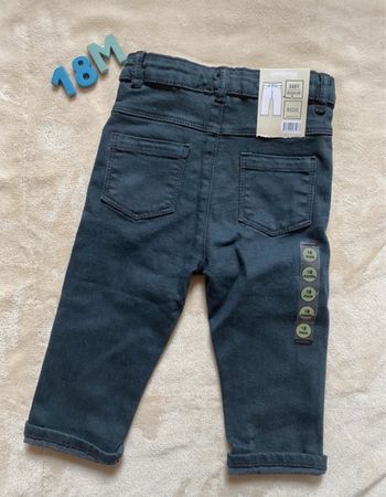 Pantalon jean noir 18 mois