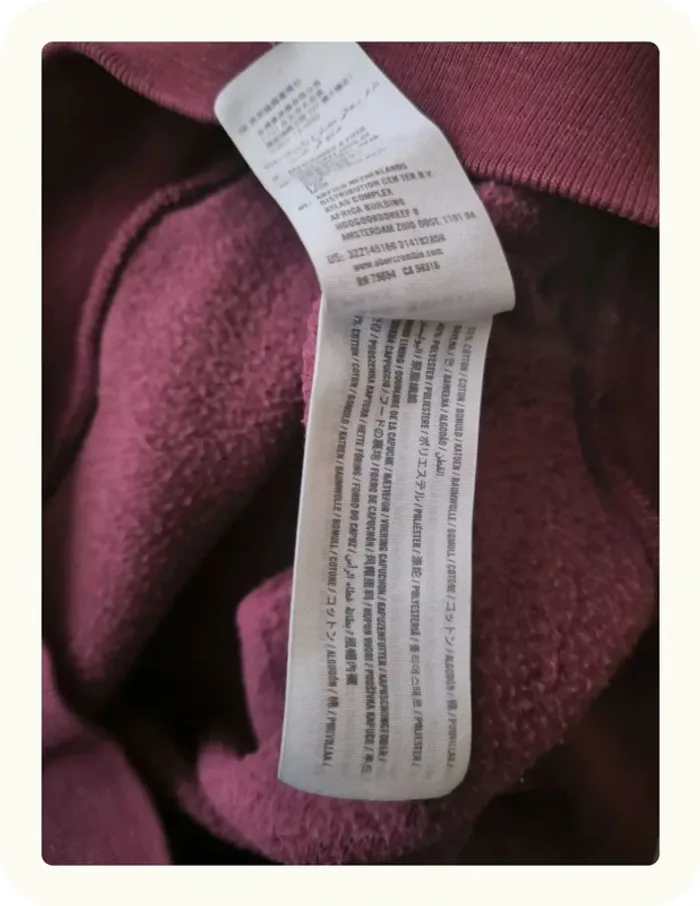 Pull sweat à capuche Hollister Taille S 36 - photo numéro 5
