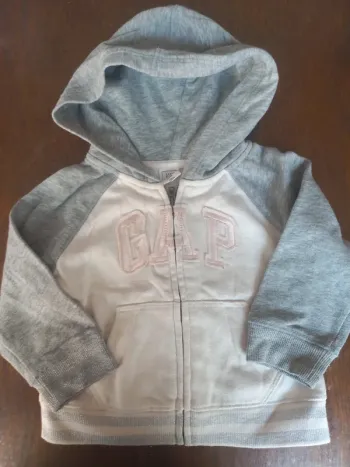 Veste zippée à capuche GAP 12mois 74cm