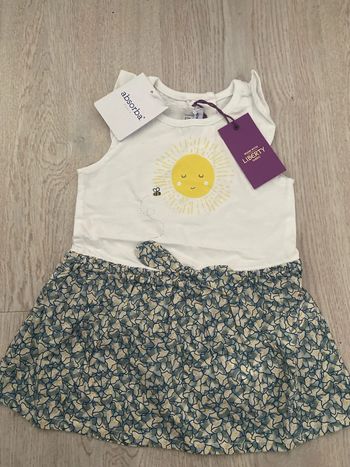 Robe Absorba 12 mois neuve