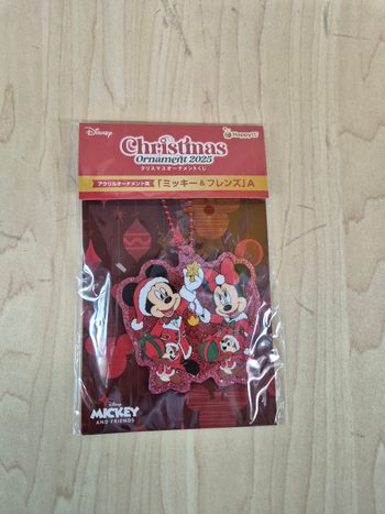 Petit ornement Disney Happykuji 2025 : Mickey & Minnie