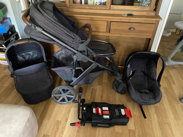 Poussette ABC Design trio et isofix