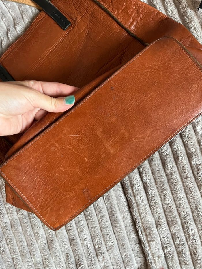 Sac cabas en cuir DAIKA New York – Vintage & stylé - photo numéro 8