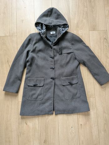 Manteau gris à capuche – Aryck – Taille 48