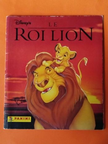 Le roi lion - Album Panini complet 
