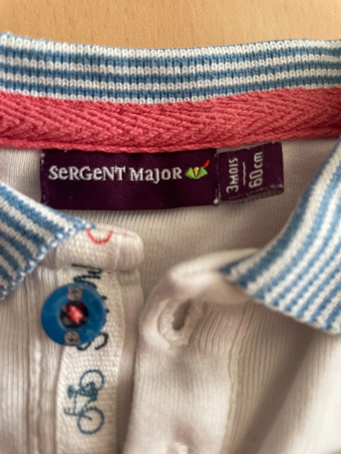 Body manches courtes Sergent Major 3 mois - photo numéro 4