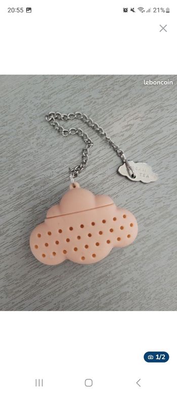Infuseur à thé nuage en silicone🎀