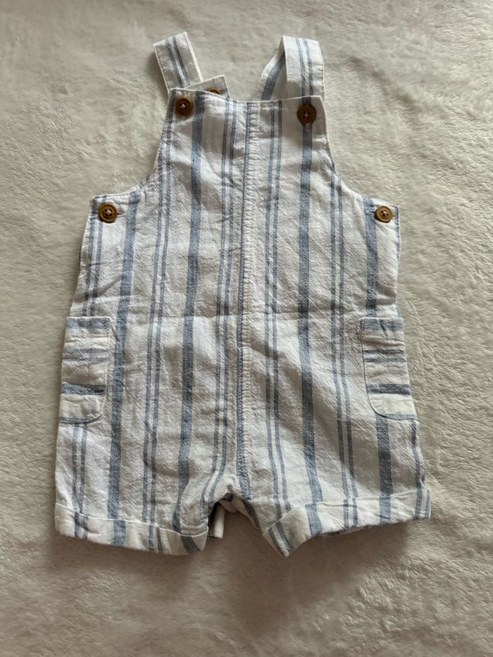 Ensemble salopette short