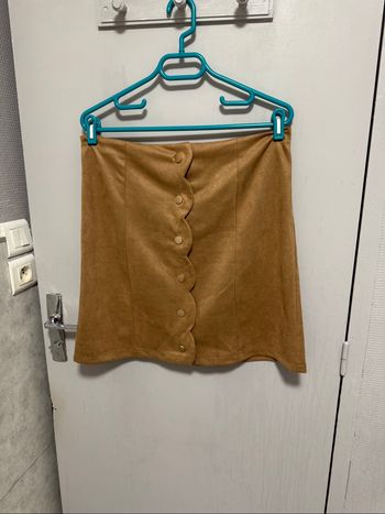 Jupe en daim taille XXXL