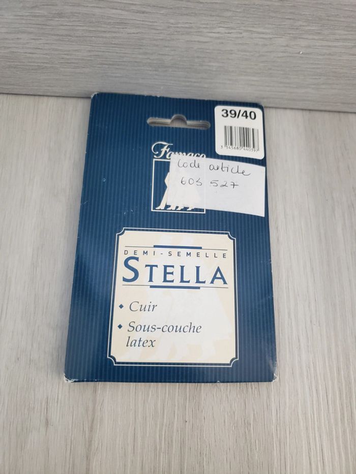 Demi semelle en cuir Stella Famaco taille 39-40 - photo numéro 2