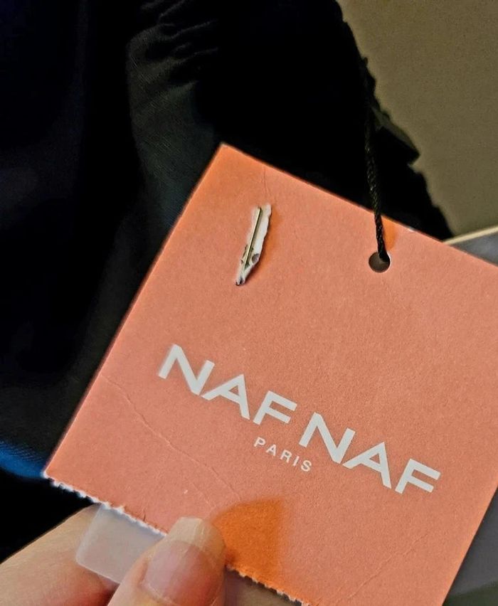 Robe courte bleu nuit Naf Naf - photo numéro 3