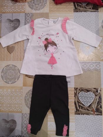 Ensemble fille 6 mois