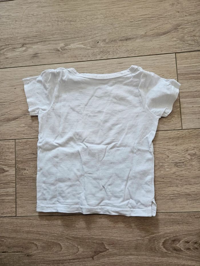 Tee shirt manches courtes 12 mois - photo numéro 2