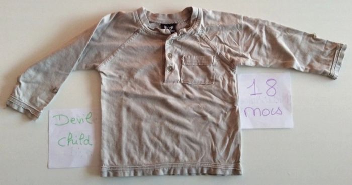 Sweat-shirt Devild Child crème