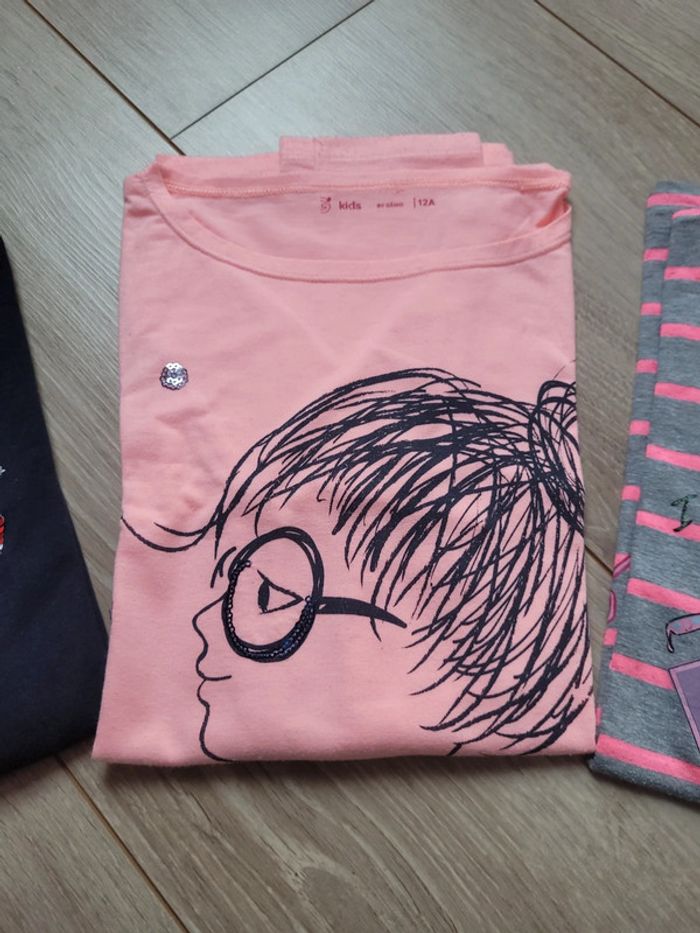 lot 3 tee shirts manches longues 12 ans - photo numéro 4