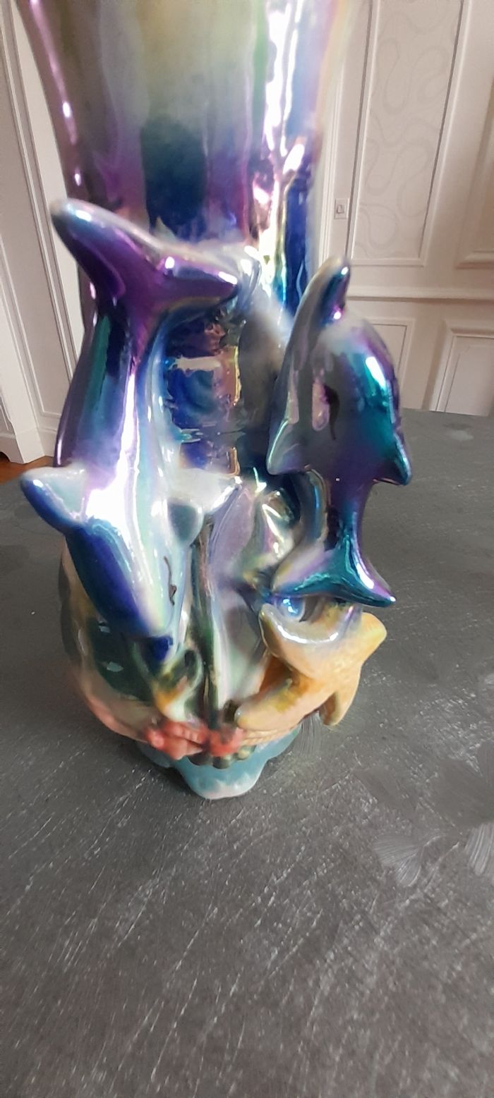 Petit vase dauphin - photo numéro 2