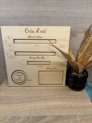 Gabarit attache tétine porte clé anneau de dentition collier d’allaitement