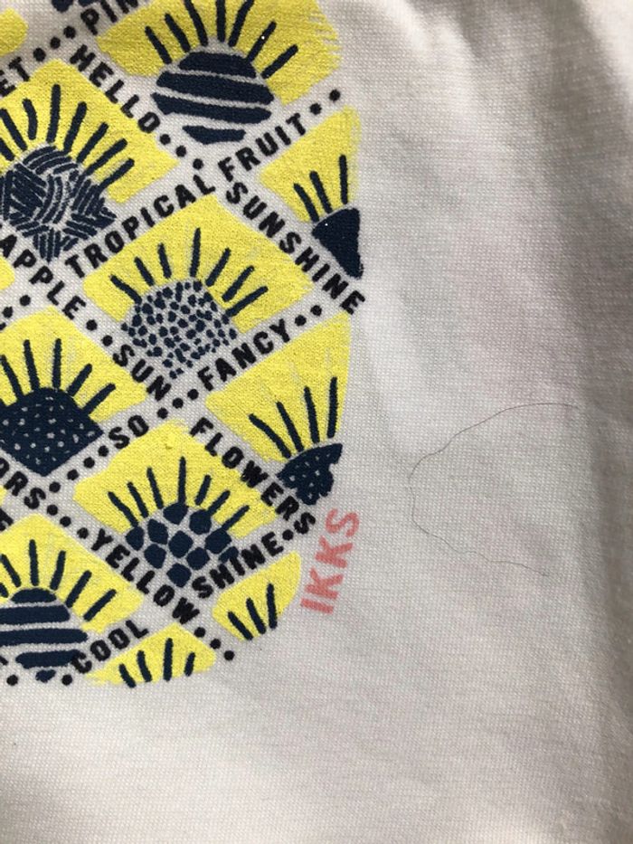 T-shirt ikks neuf 74cm 12m - photo numéro 7