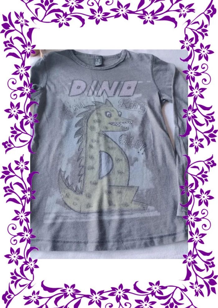 T shirt manches longues Zara kids - photo numéro 2