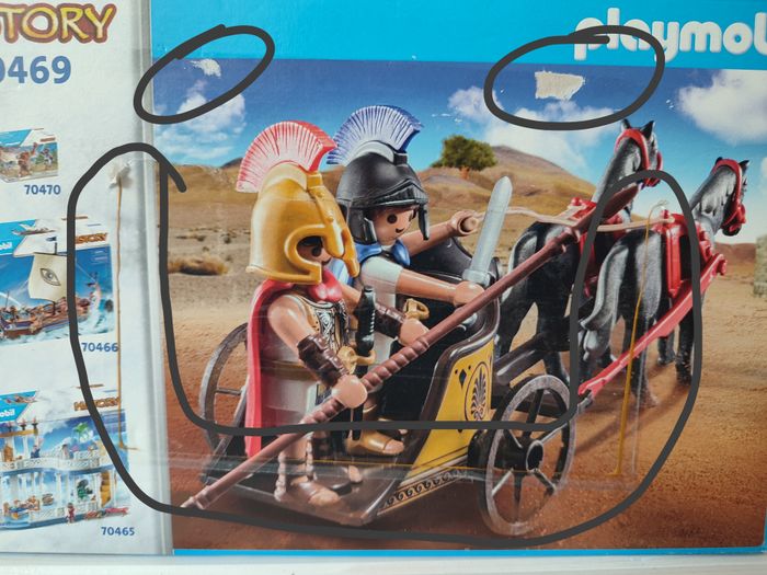 Playmobil 70469 Achille et Patrocle avec char - photo numéro 5