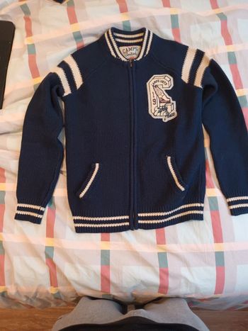 Gilet femme bleu marine Camps United