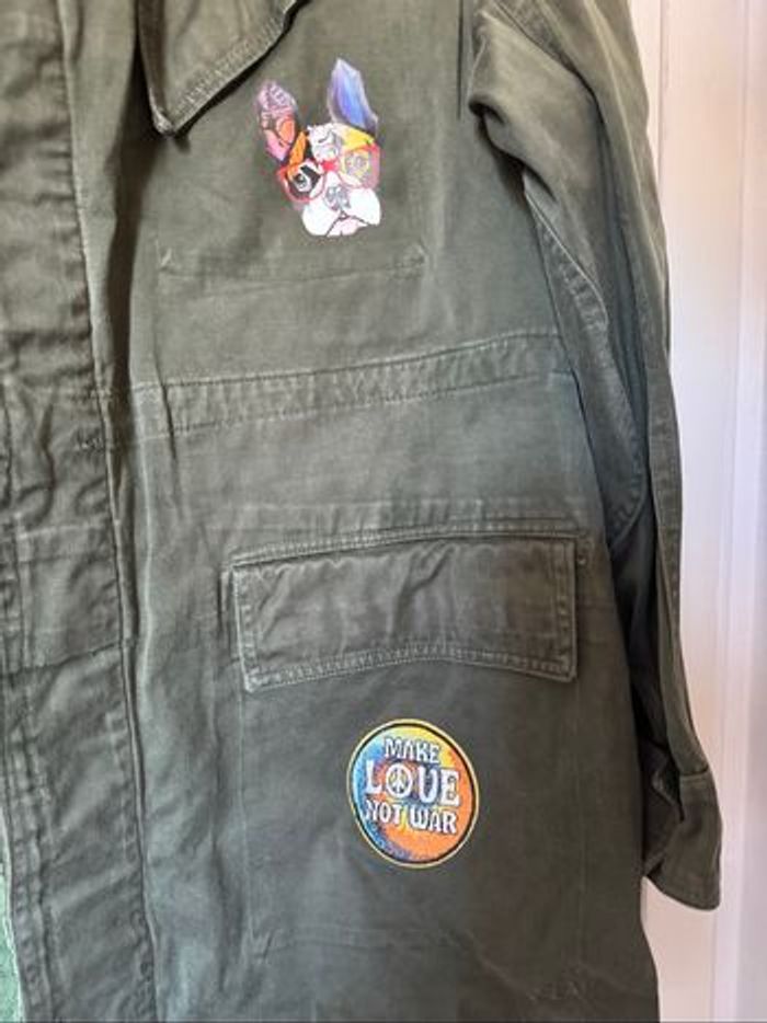 Manteau militaire customisé - photo numéro 3