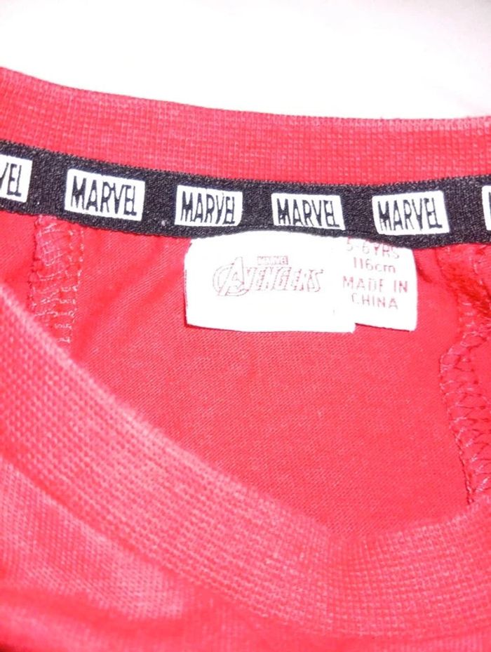 T shirt marvel garçon - photo numéro 4