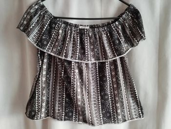 T-shirt col bateau